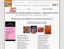 Tablet Screenshot of peinture.monannuaire.info
