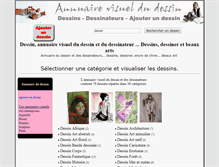 Tablet Screenshot of dessin.monannuaire.info