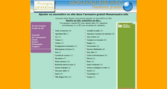 Desktop Screenshot of monannuaire.info