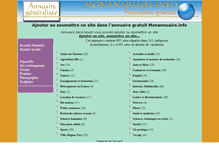 Tablet Screenshot of monannuaire.info